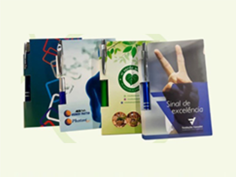 CADERNETA DE BOLSO 9,5X14CM - 100 unidades